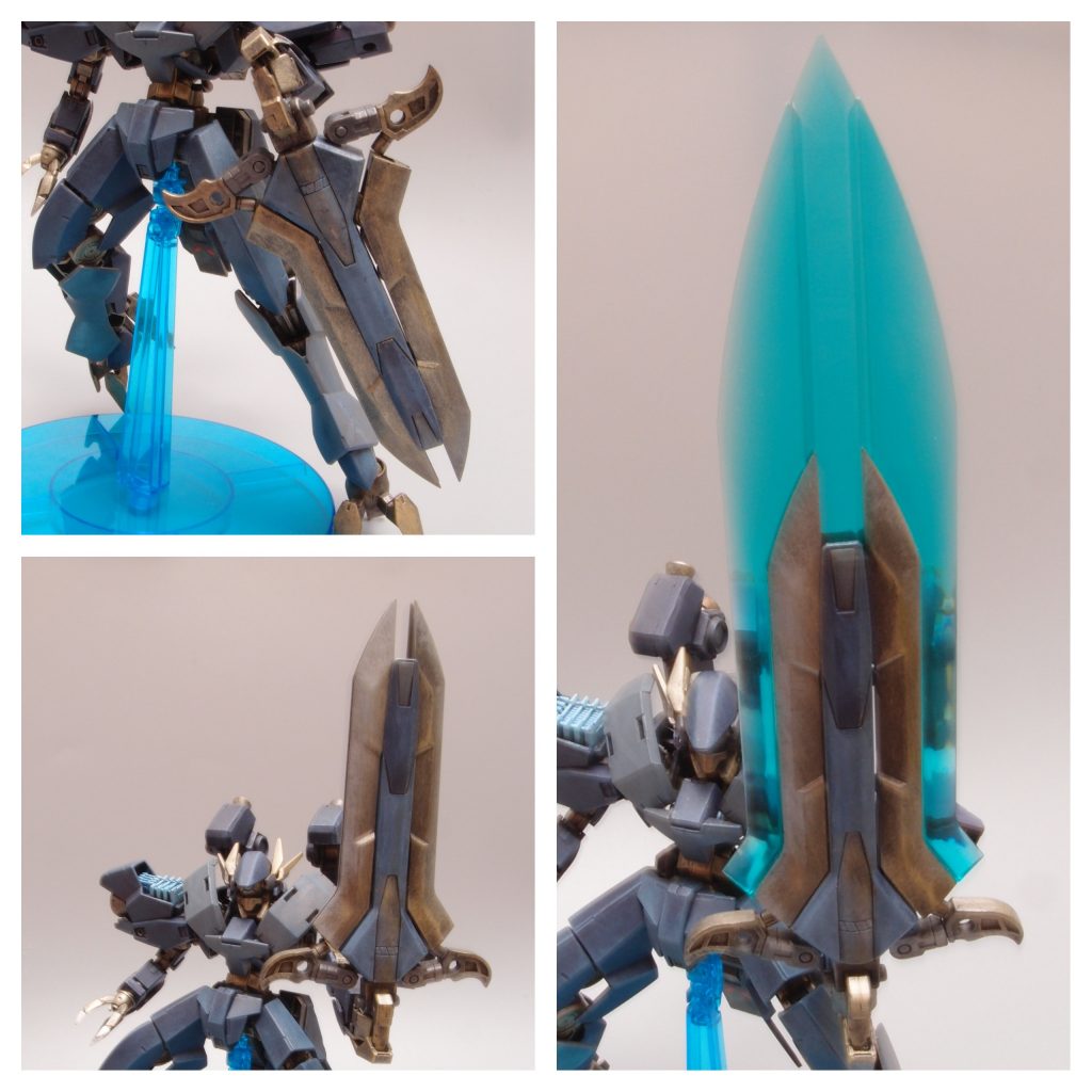 試作複合兵装・モードΩ［ビームフェンサー］起動。