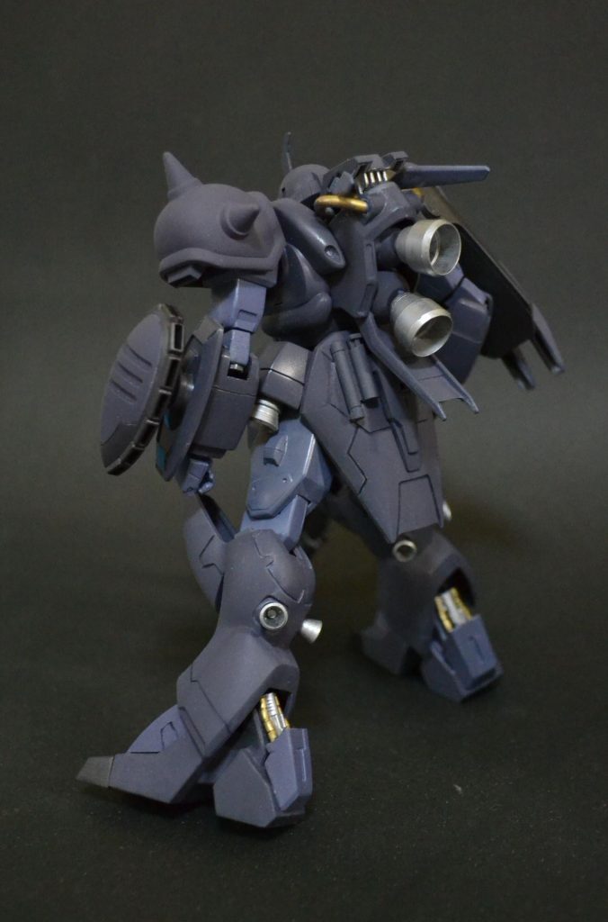 バーニアを入れ替え
アキレスけん部分をディテールアップ