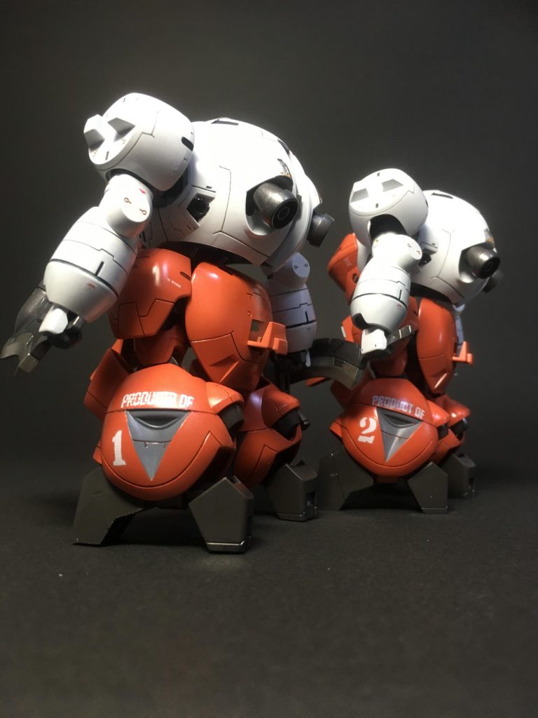 1番機と2番機、特にイメージはしませんでしたがチャドとダンテ…かな〜？