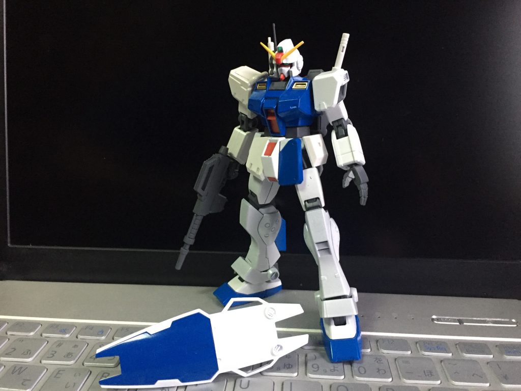 毎度毎度、ジャンクパーツの再利用は全然モチベーションが上がらず、細部塗装、継ぎ目処理も適当で塗装も劣悪、、、
まあ余り物なので、悪しからず、、、