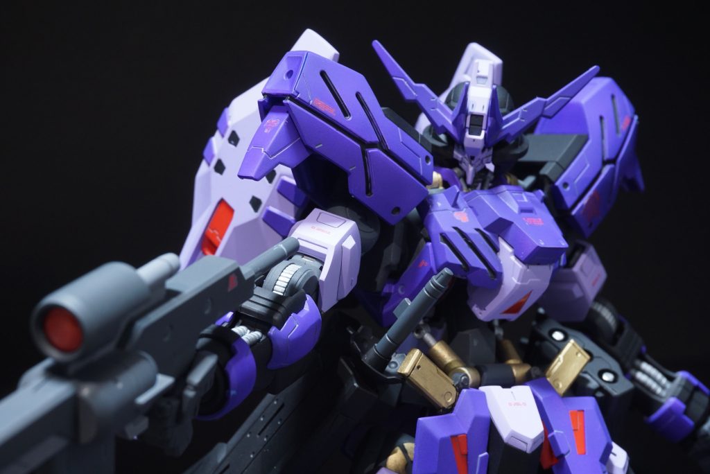 ライフルも一応塗り分けています。