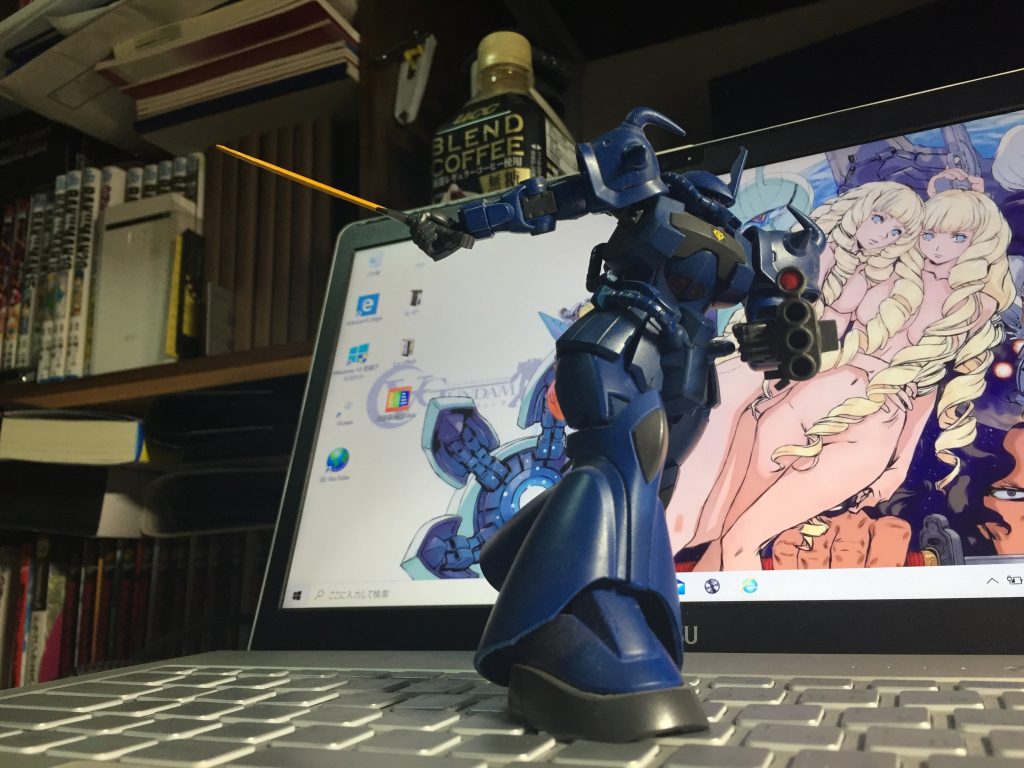 グフカスタム–3枚目/制作者：十和田の御大将閣下