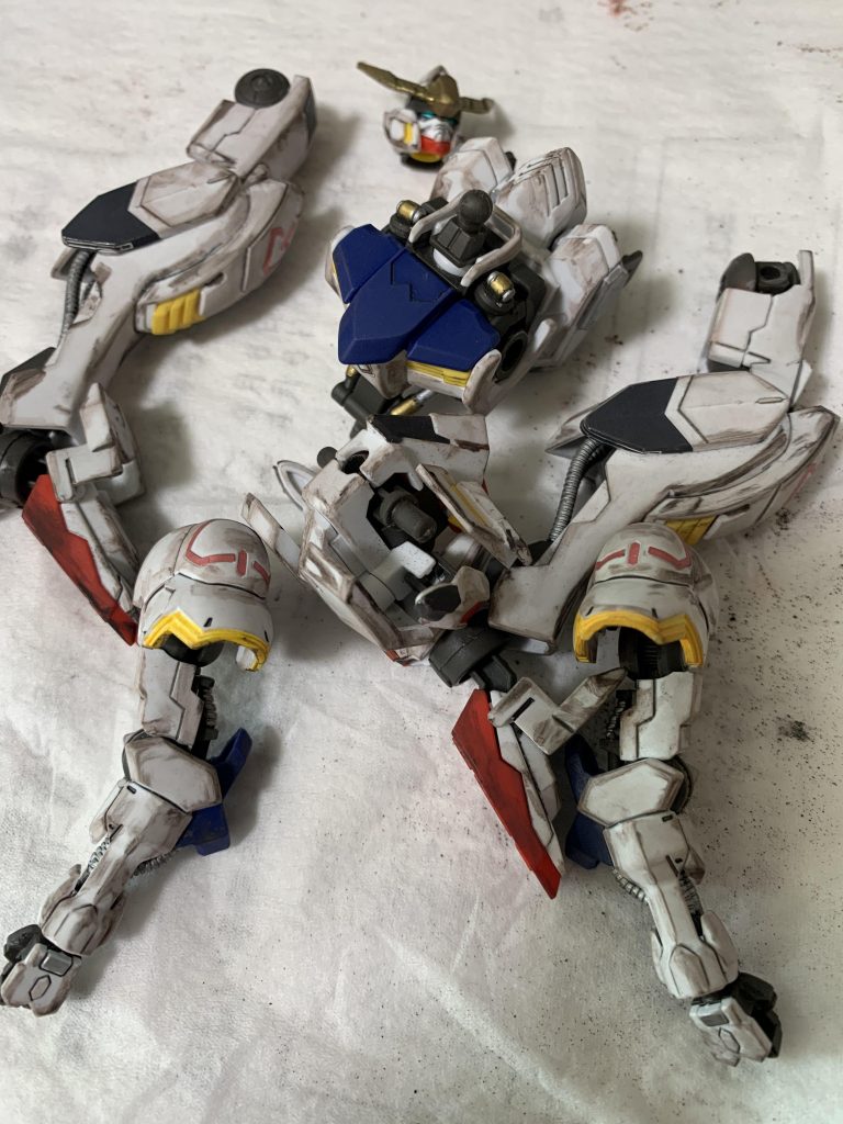 初のウェザリング、加減が分からずドキドキでした。