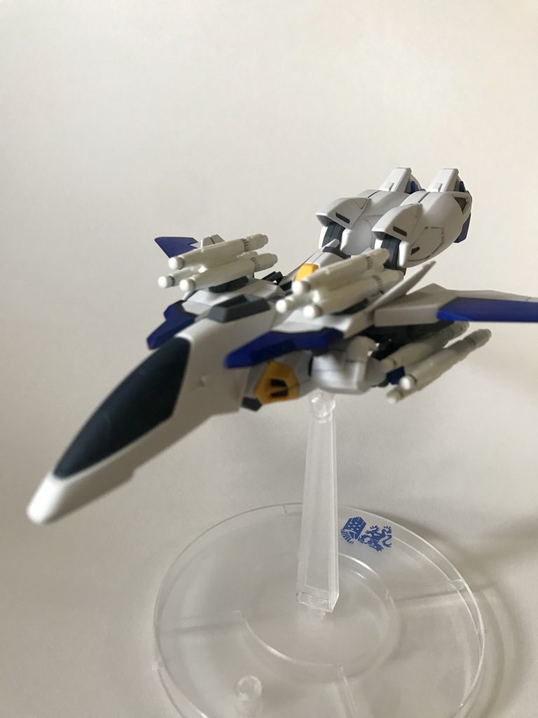 フル装備ver
元のミサイルが味気なかったので、某時空要塞のメカからミサイルを流用しました。
これで火力アップ!