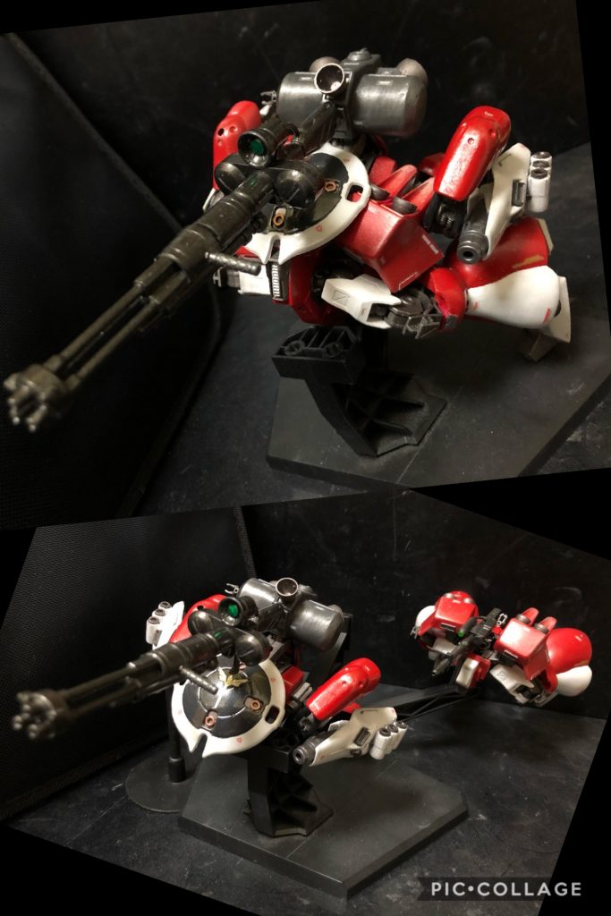 ・ヤクトアタッカーヤクトドーガの上半身が可変した形態。スペースファイターとしてのみ運用が可能。かつてのネオジオンの可変MS、バウの可変機構のノウハウを活かした可変方式である。・ヤクトナッターサザビーの下半身が可変した形態。上部にはギュネイ機と同型のアサルトライフルを装備。攻撃力は低いが支援機として運用する。分離時はアタッカーに自動追従する。