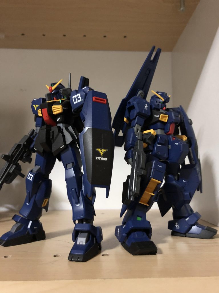 Mk-2はカミーユ機イメージで。

カミーユが奪ったのは3号機でしたよね・・・？（不安）