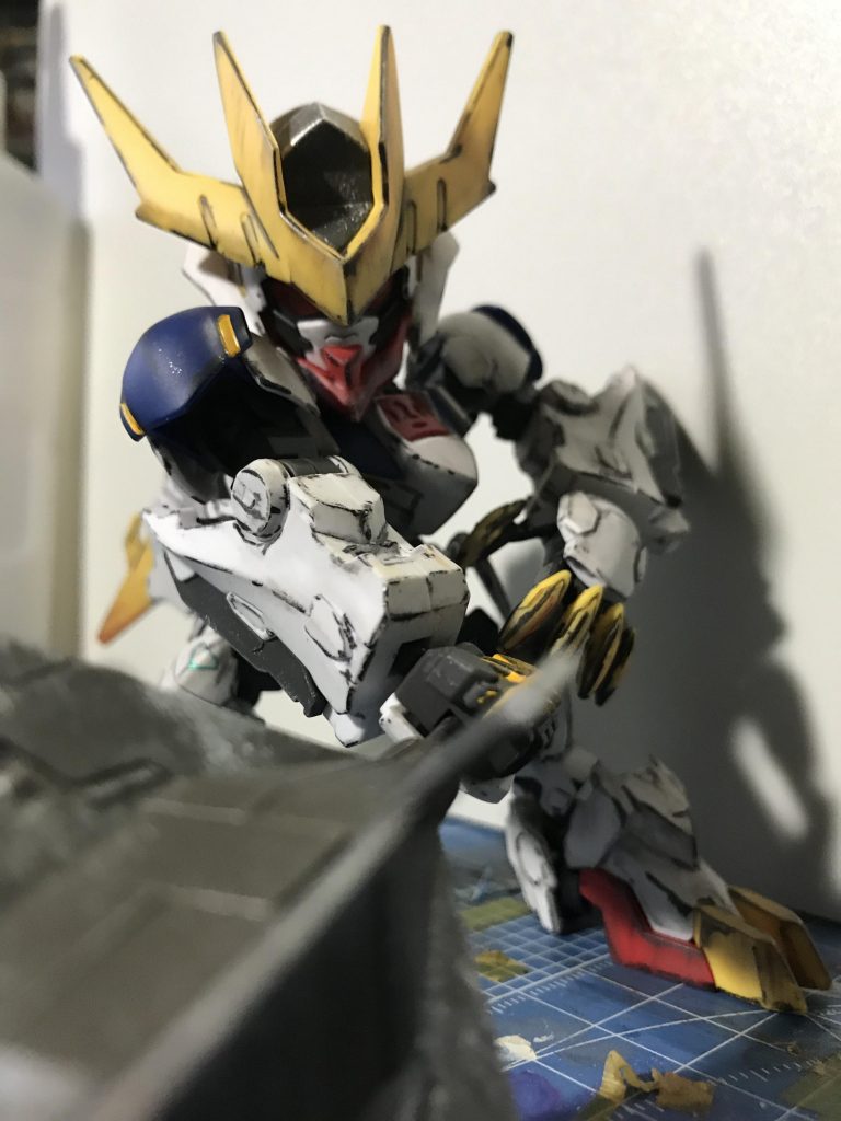 メイスでドドーン！！