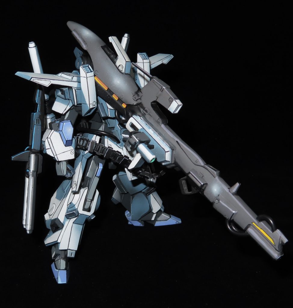 1/144 FAZZ（旧1/144フルアーマーZZ改造）–3枚目/制作者：今日