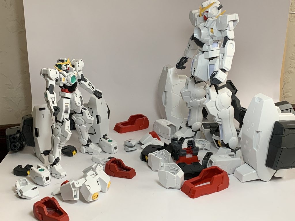 1/100 ナドレとの比較です。