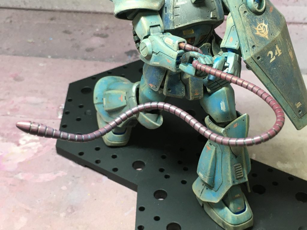 MS-07B GOUF HGUC196 きったねぇ～！たまには洗えよっ–4枚目/制作者：石井真幸