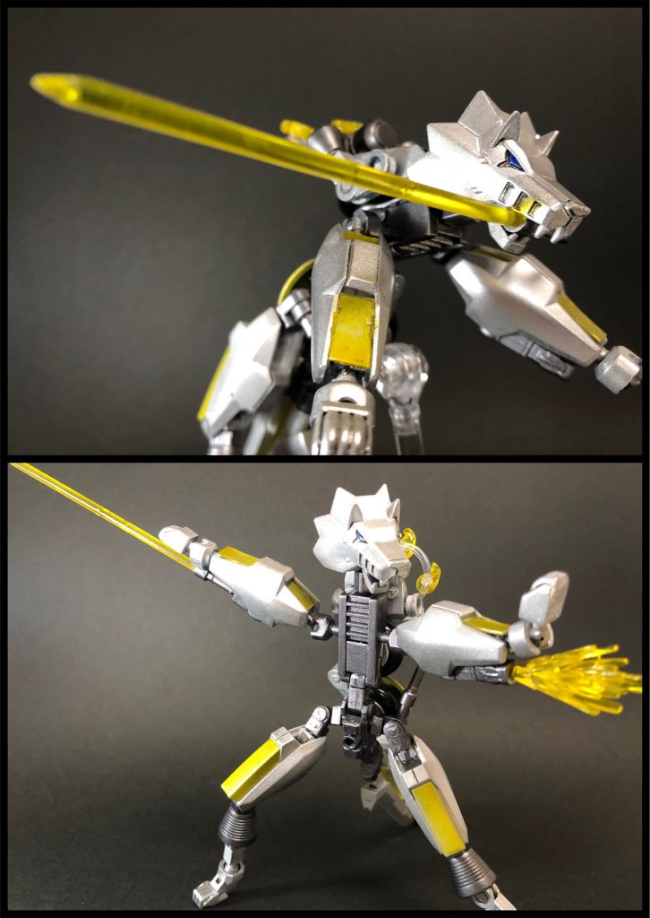 アクション！二足歩行も(意味はあまりないけど)可能です。