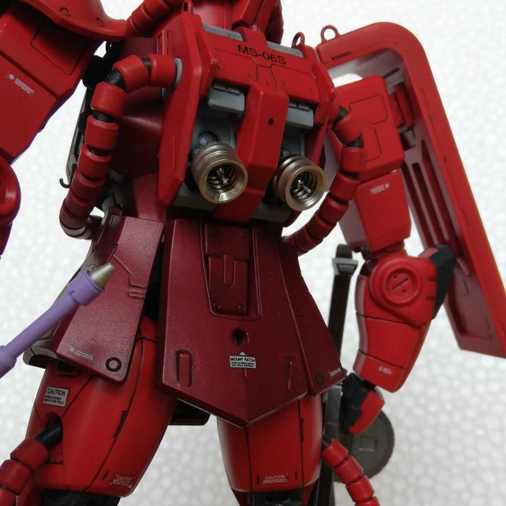 MG シャア専用ザク　–4枚目/制作者：しんさん