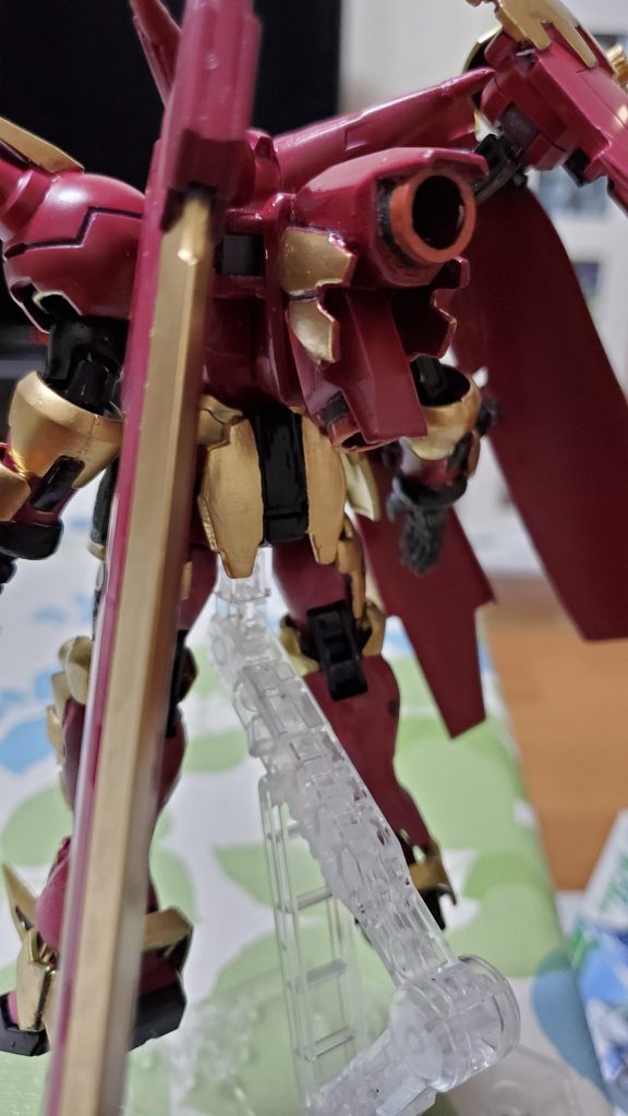 背中にブースターを装備してみました😊