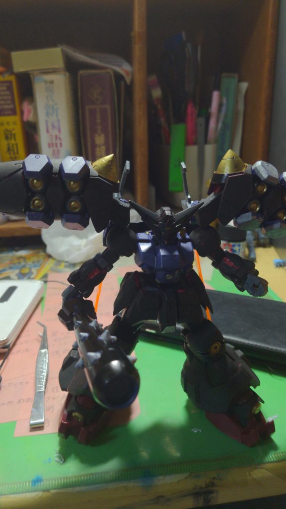 初めて、筆塗りに挑戦しました！