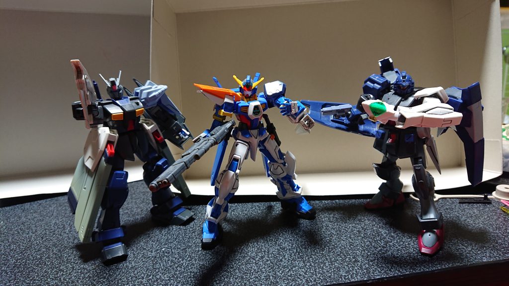 特務小隊３機揃い踏み