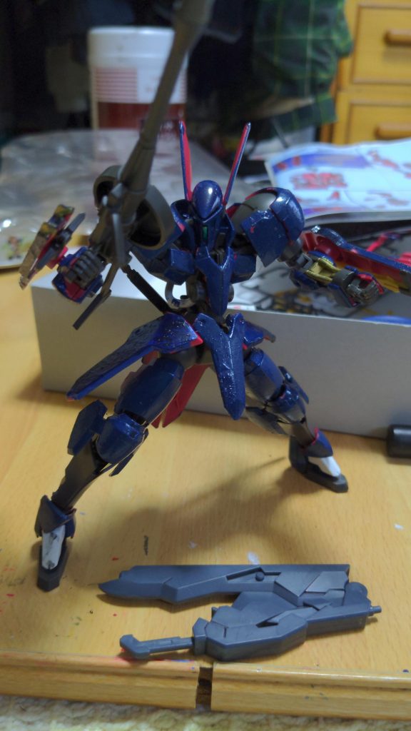 マクギリスがギャラルホルンに持ち込み所属機として回収したグリムゲルデ！！