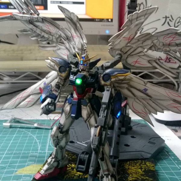 RGゼロカス　ウェザリング仕上げ！