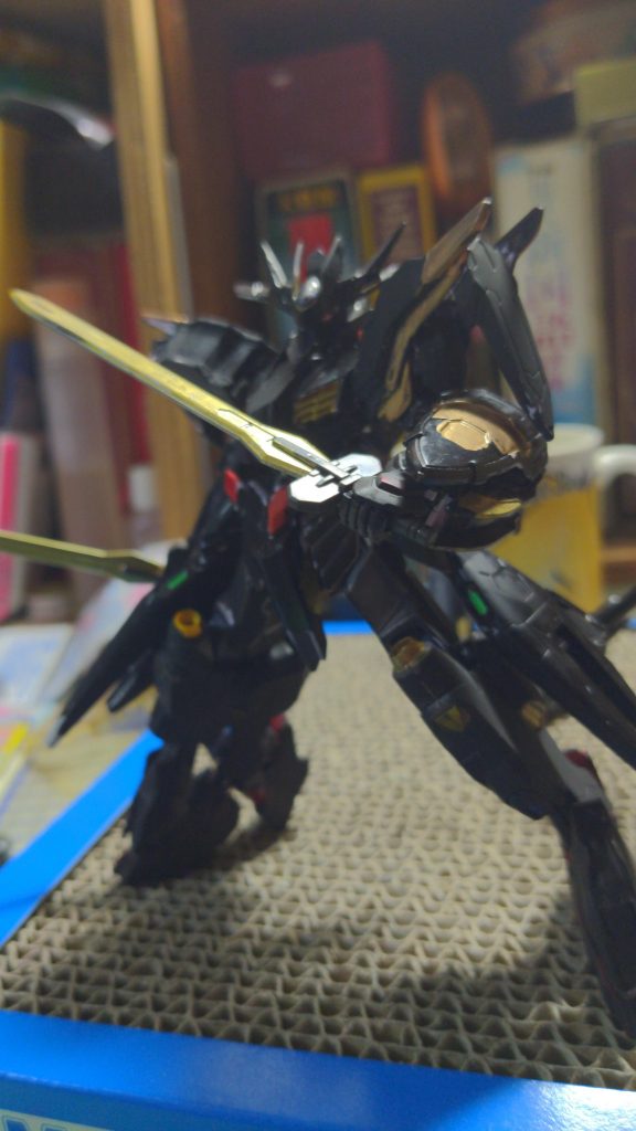 バックパック無し！状態
バラキエルソード二刀流!!バエルのソードをそのまま使いました写真が雑ですみません!😂