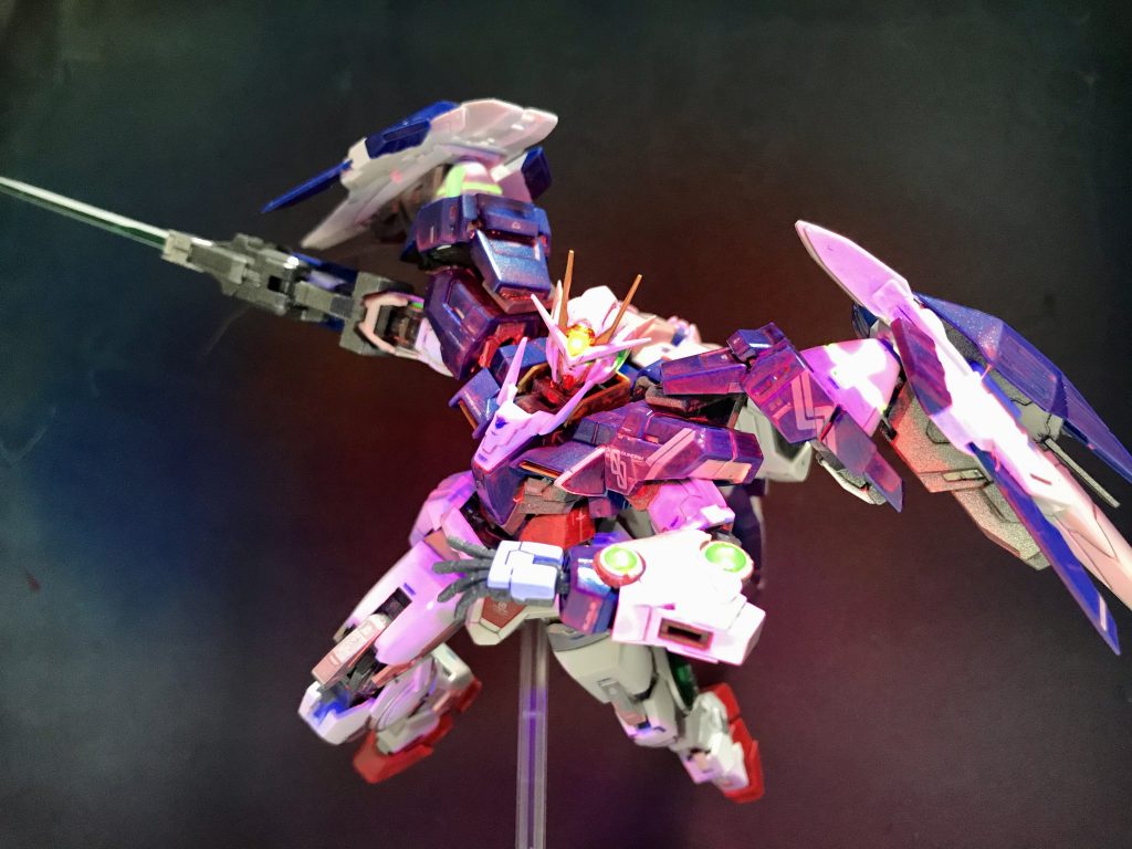 ダブルオーライザー状態にて。