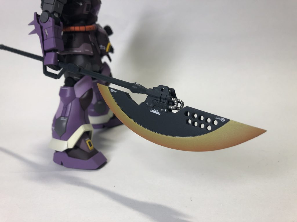 ヒートランスの刃がとてもカッコよく塗れて満足満足ぅ〜