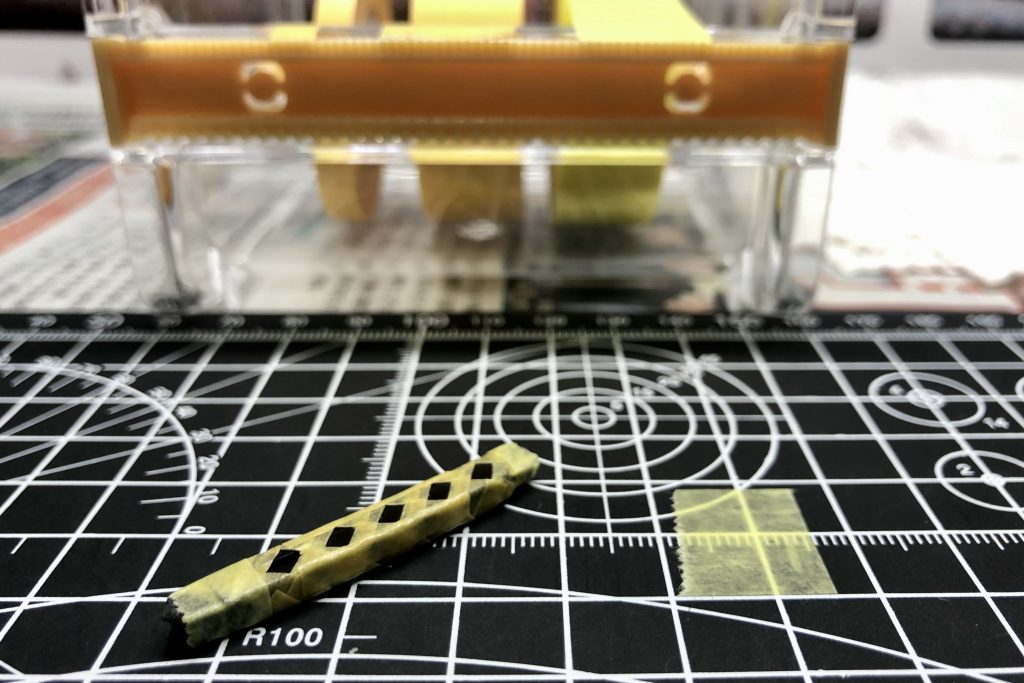 Mask tape, mask tape and mask tape.... 🤮