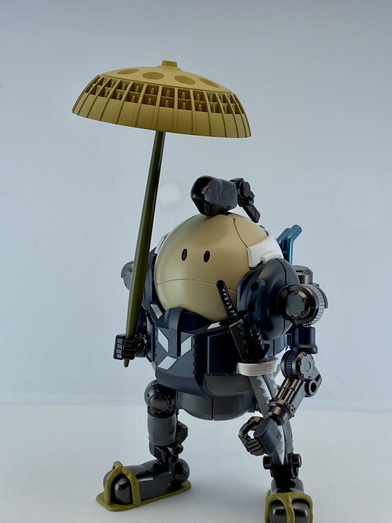 編笠あんぶれーらモード！ちょんまげ粒子砲装備！