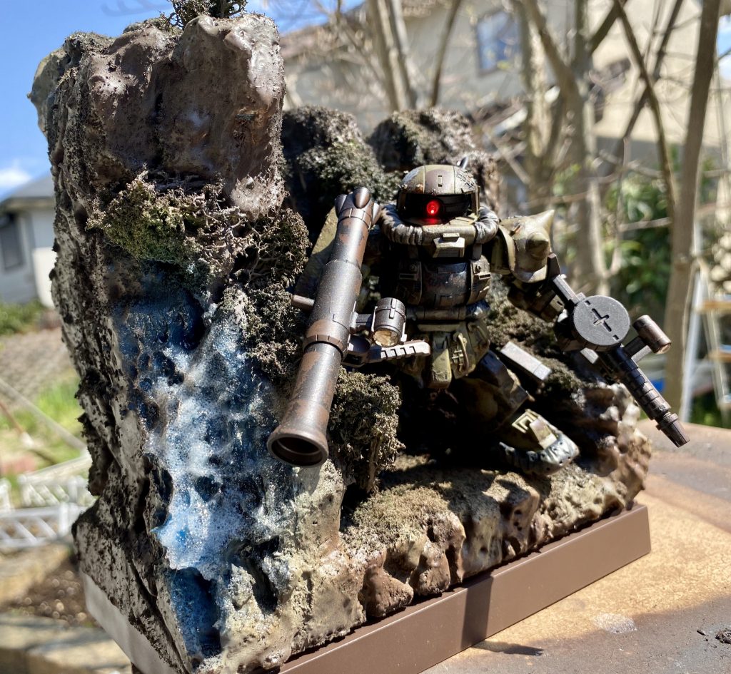 SDザクⅡ ジャブロー潜入–2枚目/制作者：H4co Y