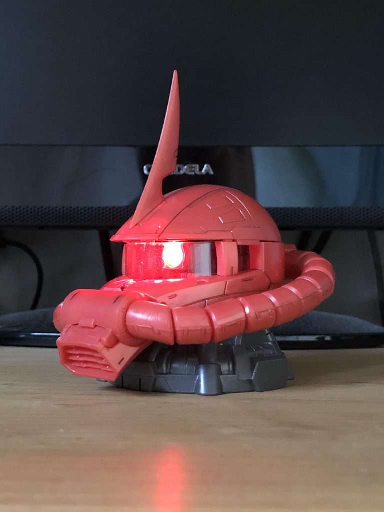 ノーマル状態でLEDを点灯した状態。