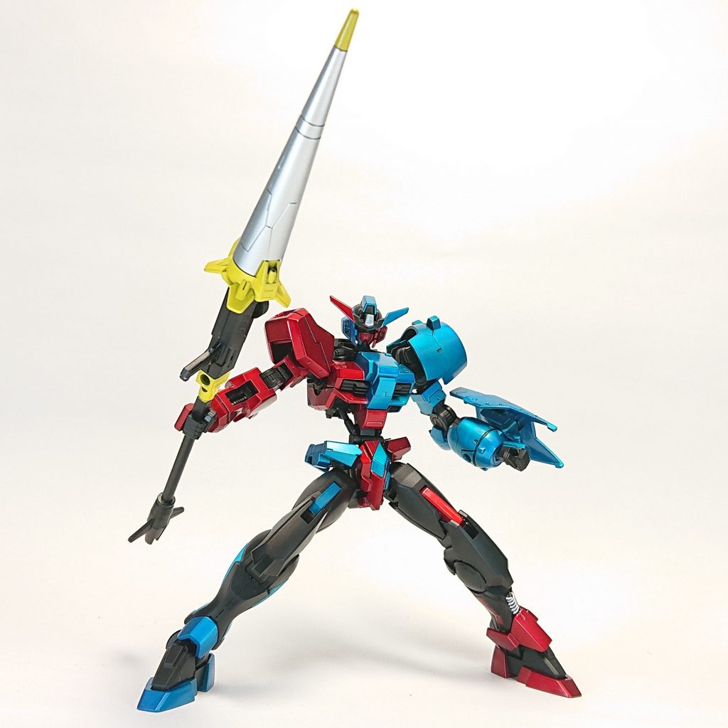 ドリルクラッシャーは機体のバランスに合わせてあえてランスのままにしてます。