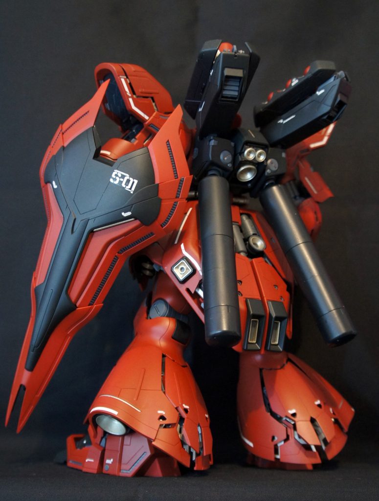 ファンネルは見えないようになってしまいますが
塗装しました^^
もうやりたくない(笑)