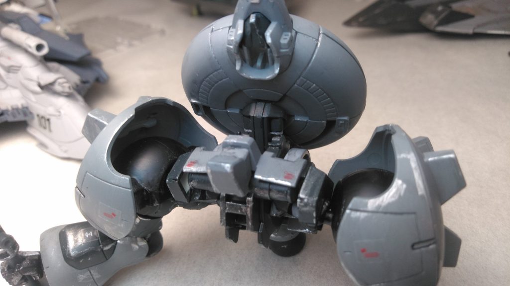 ## 使用パーツ
グシオンの腕、胴
ティエレンの脚
ジェノアスの肩
レギンレイズの胴
Ez-srの頭
グレイズ流星号のバックパック
ケンプファーアメイジングの武装
ロトの武装
ボールの武装
アームアームズのジョイント
ガンダムフレームの胴
グレイズの腰アーマー
などです