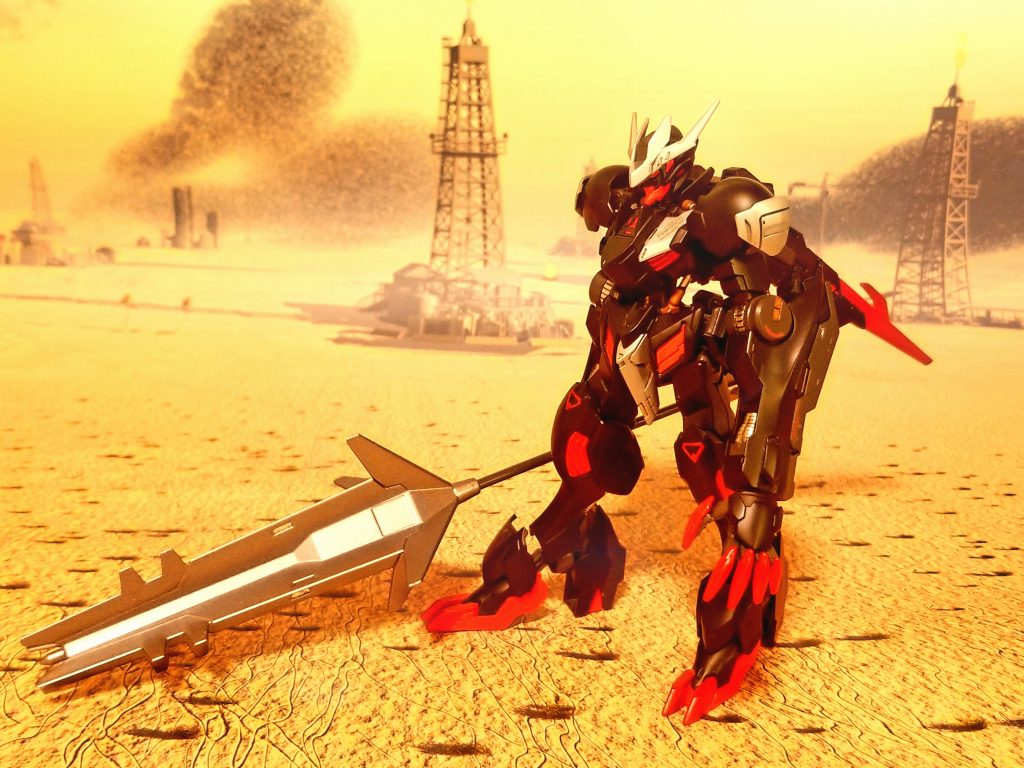 ガンダムバルバトス・ルプス・レクス・ダークネス–2枚目/制作者：@blueD1