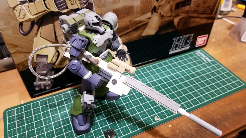 ザク スナイパー 試作ビームスナイパーライフル仕様–2枚目/制作者：@countzero0916