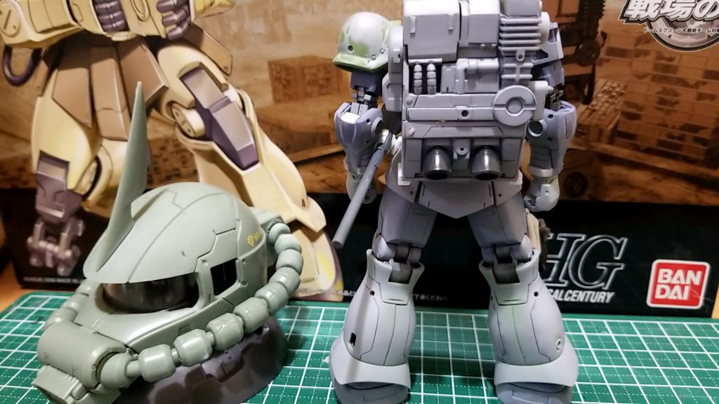 ザク スナイパー 試作ビームスナイパーライフル仕様–4枚目/制作者：@countzero0916