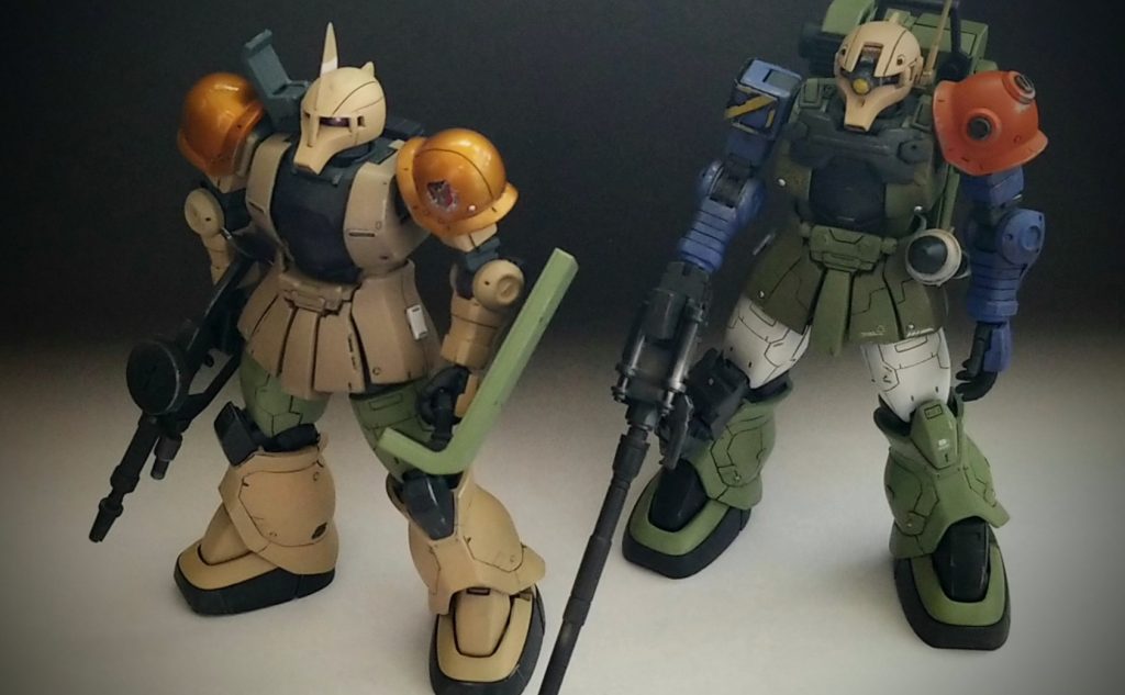 ザク1 狙撃随伴機–2枚目/制作者：@countzero0916