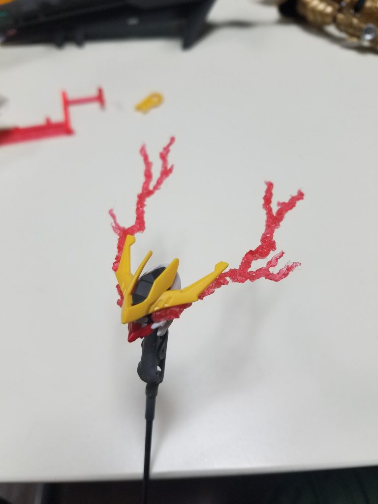 クリアランナーで目の光を作成