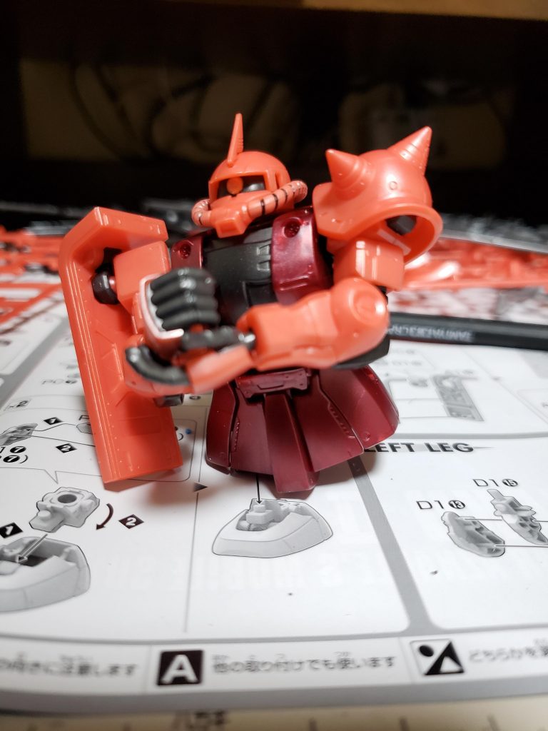 HG　オリジンシャアザク–4枚目/制作者：はんしん