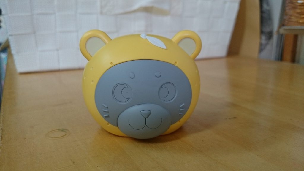 これがパテ工作終了したときの顔です。あとは塗装だけです。