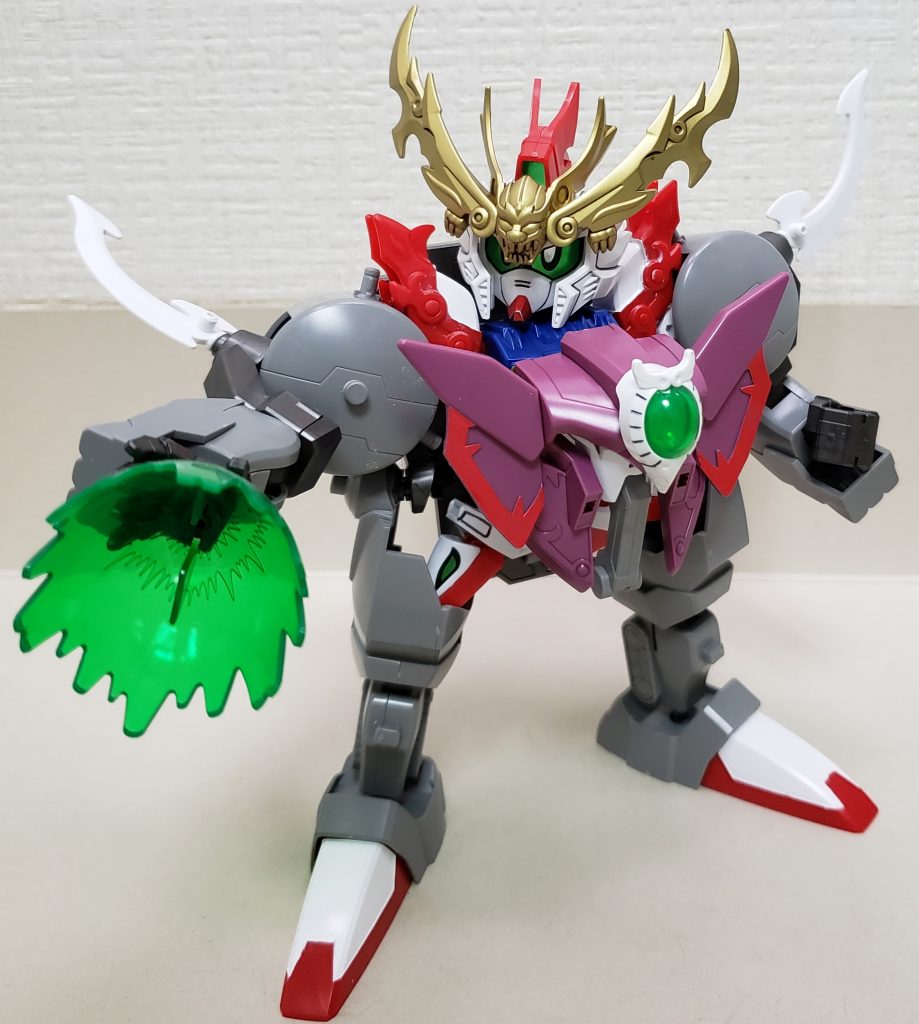 必殺技エフェクトが付きます。
大きい拳用なので孟獲には付けられない…