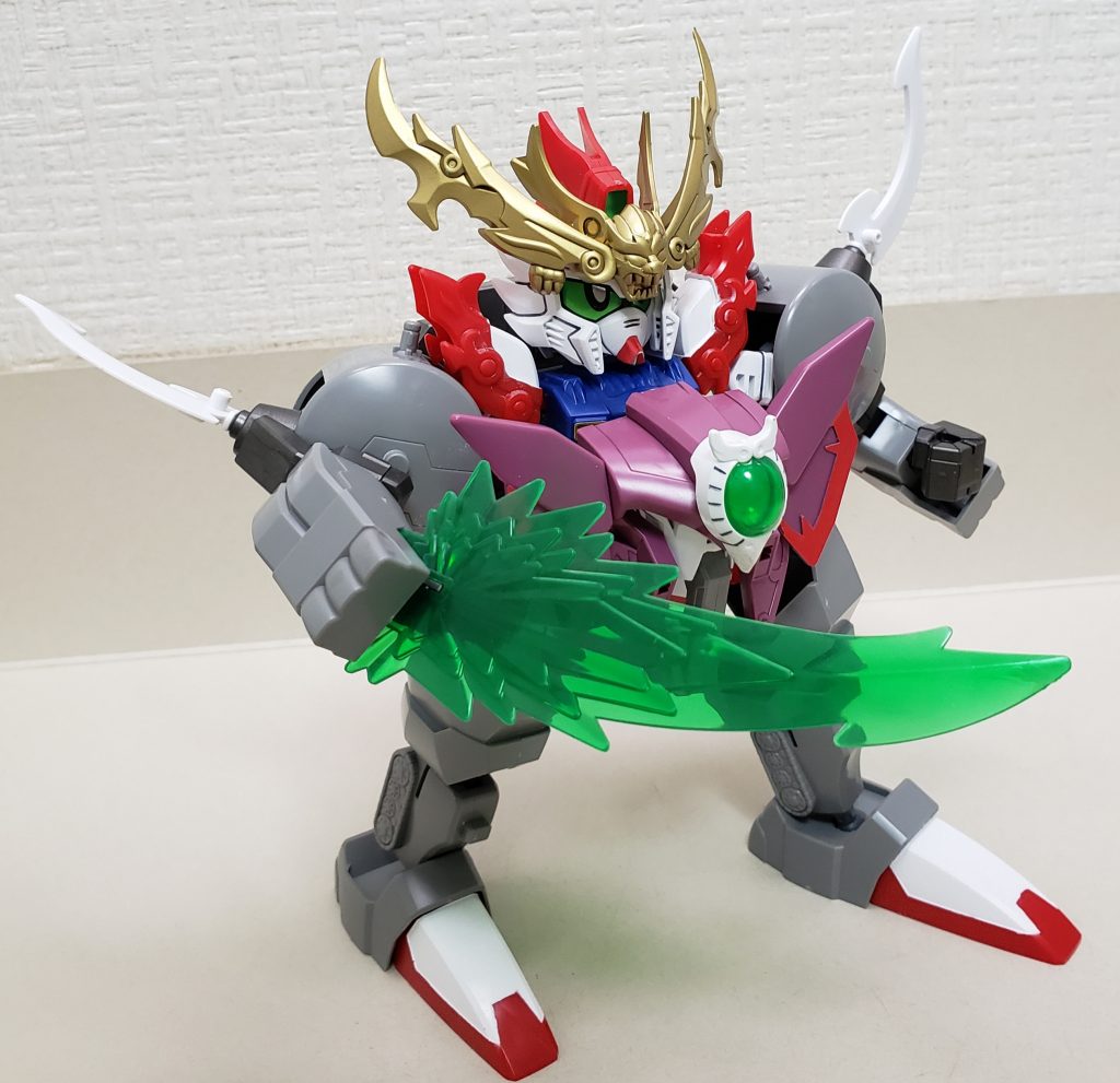 必殺技・爆熱金剛拳
手のひらから放つオーラで不断の刃を生み出す拳。
実剣でないため、長さや大きさを自在に変えることができる。