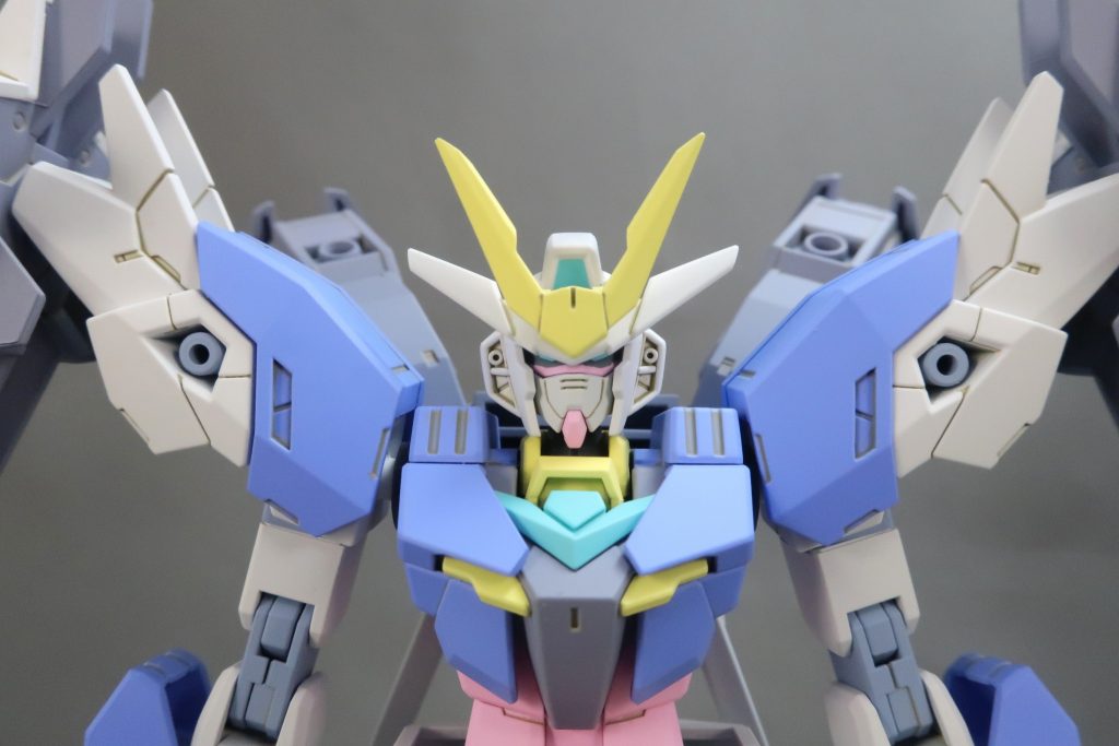 唯一いじった部分ですがジュピターヴで追加されるアンテナの角度を上げてます。