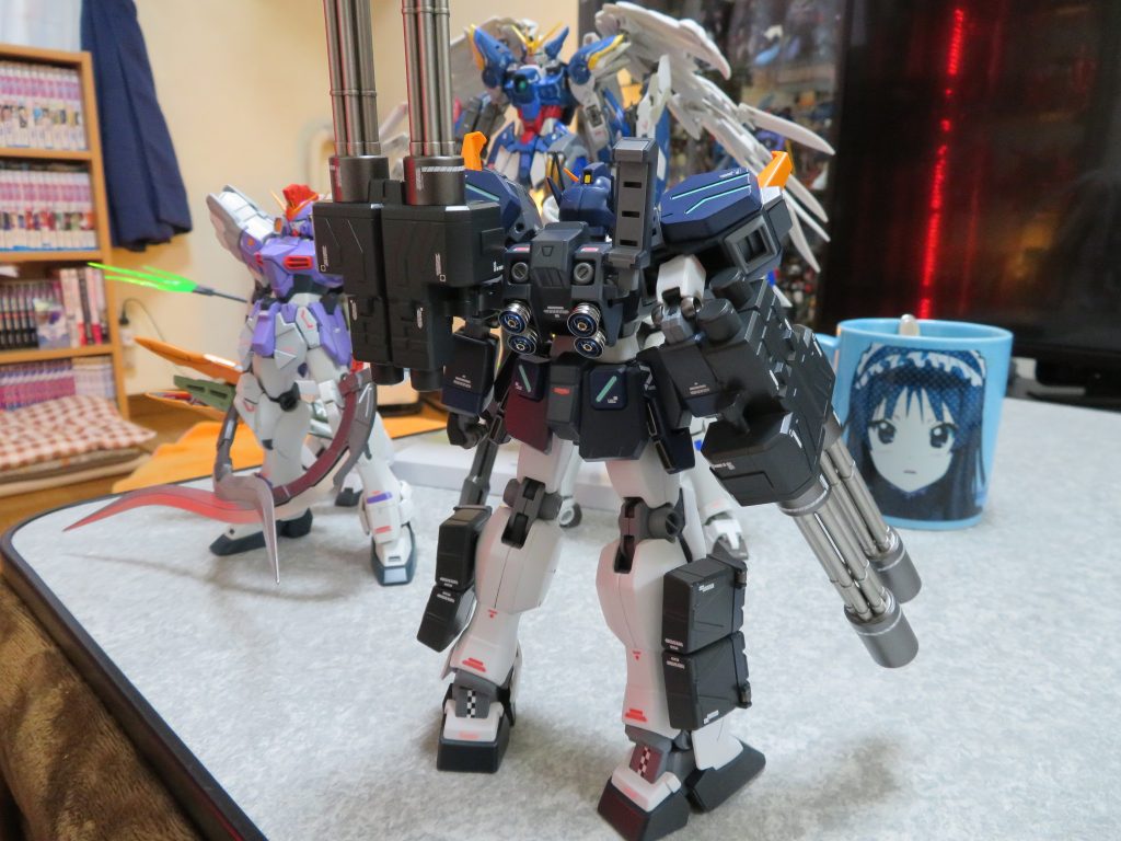 バーニアはメタルパーツに交換しました。