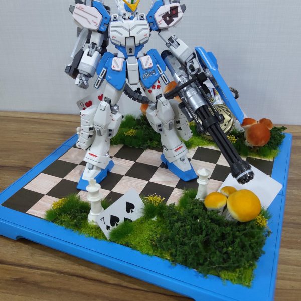 MGヘビーアームズジオラマ（ふしぎの国のアリス）