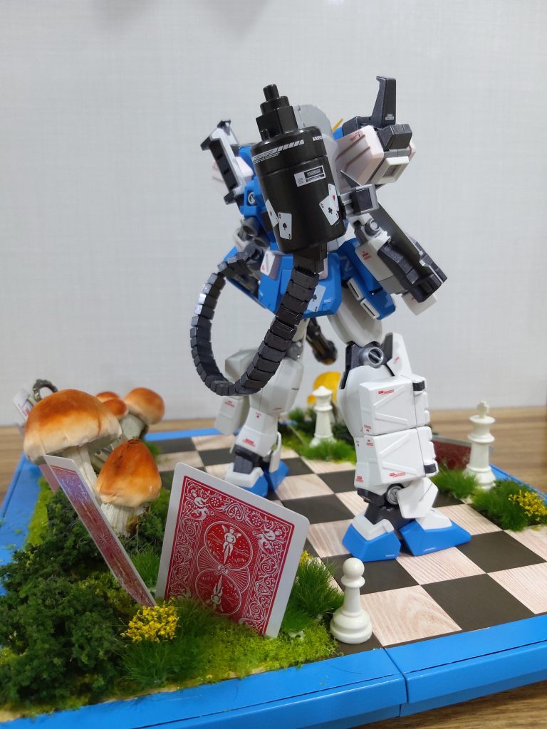 MGヘビーアームズジオラマ（ふしぎの国のアリス）–3枚目/制作者：violet