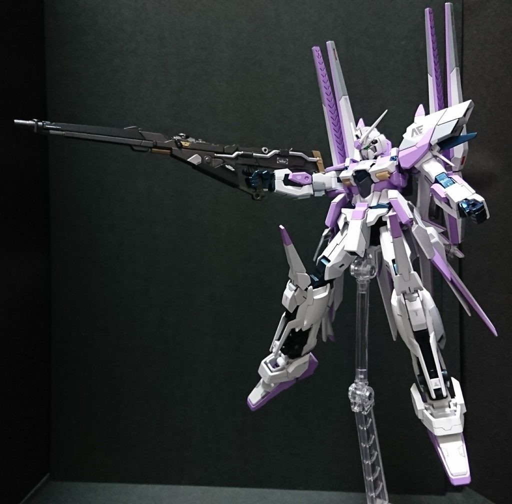 ロングメガバスター
長モノ武器は迫力があって良いです。