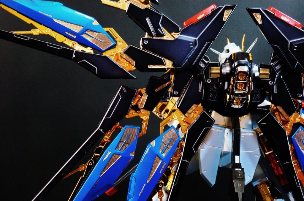 【メッキ仕様】PG ストライクフリーダムガンダム ゴールドメッキフレーム–5枚目/制作者:GUNPLUSTER LAB ガンプラ専門のメッキラボ
