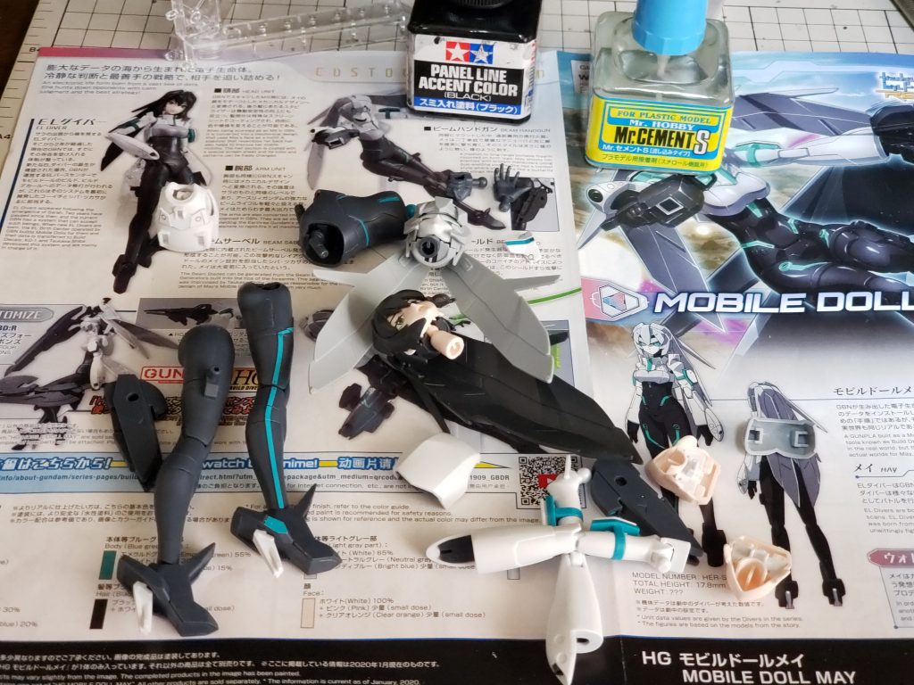 HGモビルドール　メイさん–4枚目/制作者：はんしん