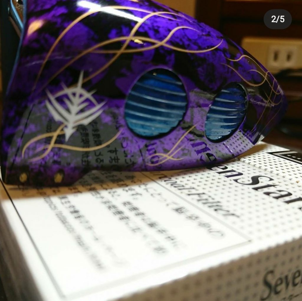 デカール貼からスーパークリアー塗装後
ピカールで磨き上げ！