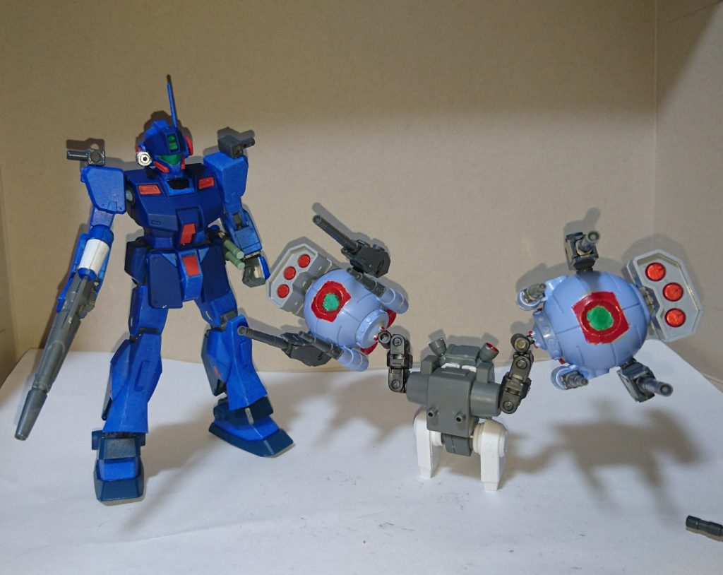 因みにこういう感じに装着させてます。
ジョイントパーツはコトブキヤ製です。