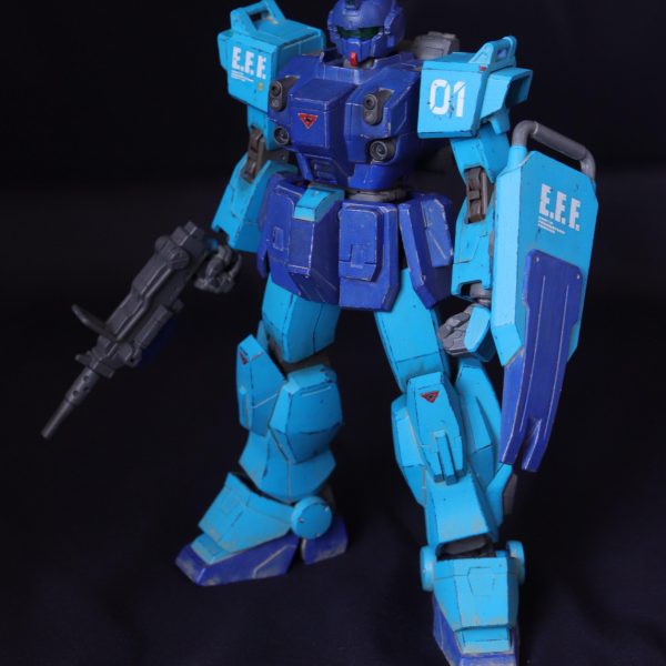 筆塗りブルーデスティニー